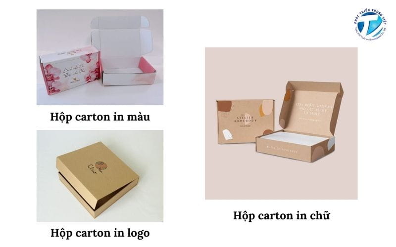 Phân loại các kiểu in hộp carton theo nội dung in